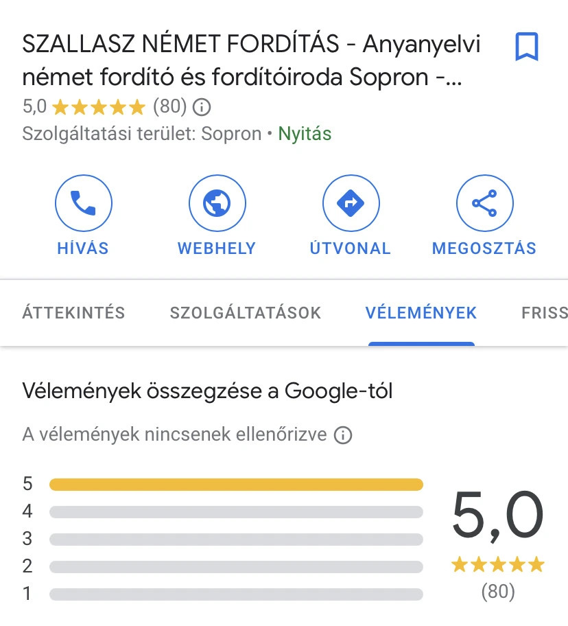 Google-Bewertung